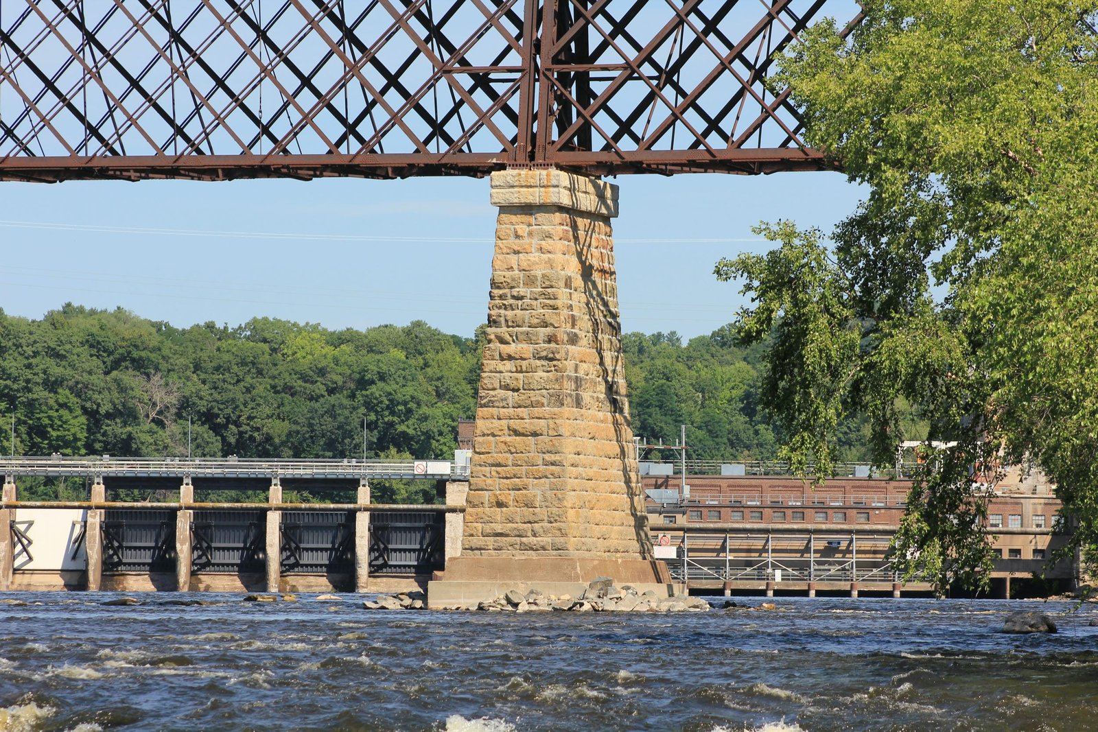 Repaired pier #4